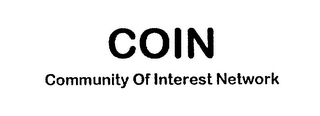 COIN COMMUNITY OF INTEREST NETWORK