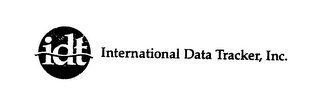 IDT INTERNATIONAL DATA TRACKER, INC.