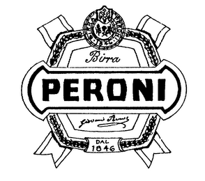 BIRRA PERONI 1846 BIRRA PERONI GIOVANNI PERONI DAL 1846