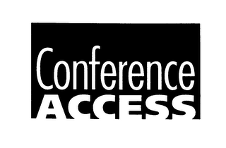 CONFERENCE ACCESS