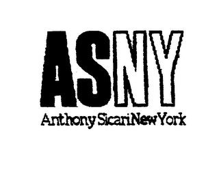 ASNY ANTHONY SICARI NEW YORK