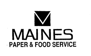 MAINES PAPER & FOOD SERVICE