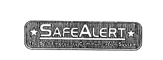 SAFEALERT THE 911 EMERGENCY COMMUNICATION SYSTEM