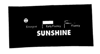 SUNSHINE COLOR BAR SUNSHINE EMERGENT EARLY FLUENCY FLUENCY