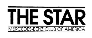 THE STAR MERCEDES-BENZ CLUB OF AMERICA