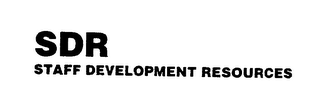 SDR STAFF DEVELOPMENT RESOURCES