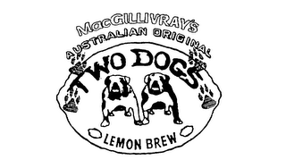 MACGILLIVRAY'S AUSTRALIAN ORIGINAL TWO DOGS LEMON BREW