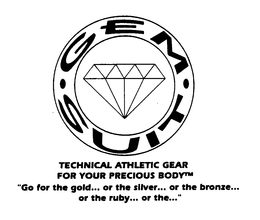 GEM SUIT TECHNICAL ATHLETIC GEAR FOR YOUR PRECIUS
