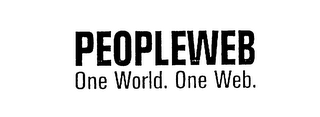 PEOPLEWEB ONE WORLD. ONE WEB.