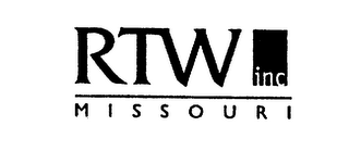 RTW MISSOURI INC