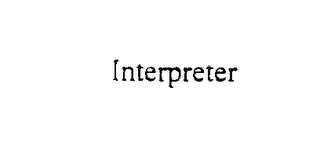 INTERPRETER