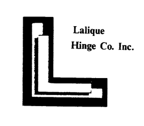 LALIQUE HINGE CO. INC.