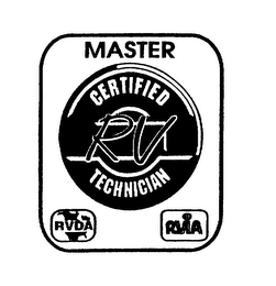 MASTER CERTIFIED RV TECHNICIAN RVDA RVIA