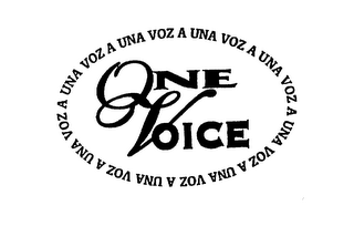 ONE VOICE A UNA VOZ