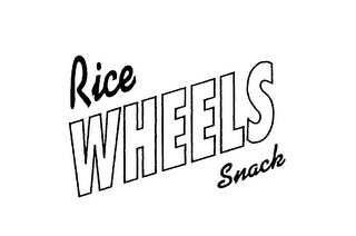 RICE WHEELS SNACK