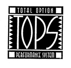 TOPS TOTAL OPTION PERFORMANCE SYSTEM