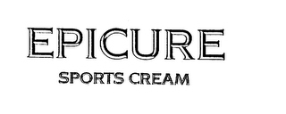 EPICURE SPORTS CREAM