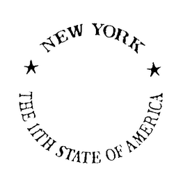 NEW YORK THE 11TH STATE OF AMERICA