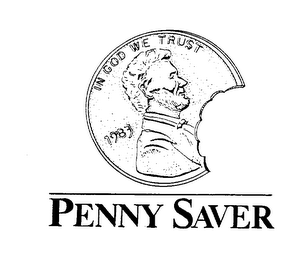 PENNY SAVER IN GOD WE TRUST 1983