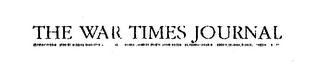 THE WAR TIMES JOURNAL