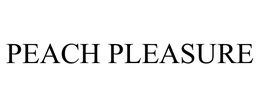 PEACH PLEASURE