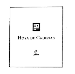 HOYA DE CADENAS GANDIA