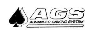 AGS ADVANCED GAMING SYSTEM