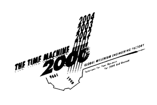 THE TIME MACHINE 2000 2002 2003 2004 GLOBAL MILLENIUM ENGINEERING FACTORY SOLUTIONS FOR YOUR BUSINESS...FOR 2000 AND BEYOND 1996 1997