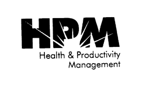 HPM HEALTH & PRODUCTIVITY MANAGEMENT