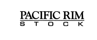 PACIFIC RIM STOCK