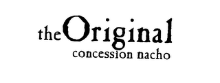 THE ORIGINAL CONCESSION NACHO