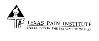 TPI TEXAS PAIN INSTITUTE SPECIALISTS IN THE TREATMENT OF PAIN