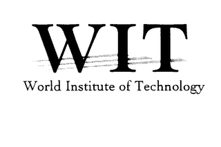 WIT WORLD INSTITUTE OF TECHNOLOGY