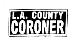 Department of Coroner