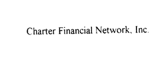 CHARTER FINANCIAL NETWORK, INC.