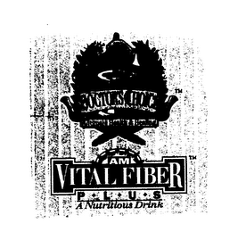 THE ORIGINAL DOCTOR'S CHOICE FOR ULTIMATE HEALTH & HEALING AM VITAL FIBER P L U S A NUTRITIOUS DRINK