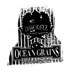 THE ORIGINAL DOCTOR'S CHOICE ULTIMATE HEALTH & HEALING OCEAN GRAINS PURE & NATURAL UNPROCESSED SEA SALT