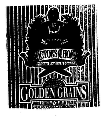 THE ORIGINAL DOCTOR'S CHOICE ULTIMATE HEALTH & HEALING GOLDEN GRAINS WHOLE WHEAT GRAHAM FLOUR 100% NATURAL & ORGANIC