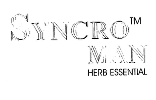 SYNCRO MAN HERB ESSENTIAL