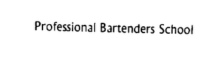 PROFESSIONAL BARTENDERS SCHOOL