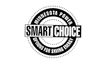 SMART CHOICE MINNESOTA POWER OPTIONS FOR SAVING ENERGY