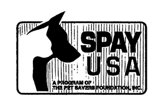 SPAY USA A PROGRAM OF THE PET SAVERS FOUNDATION, INC.