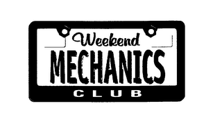 WEEKEND MECHANICS CLUB