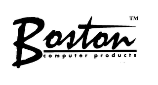 BOSTON COMPUTER PRODUCTS