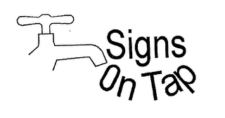 SIGNS ON TAP