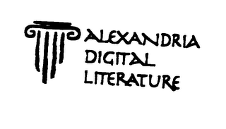 ALEXANDRIA DIGITAL LITERATURE