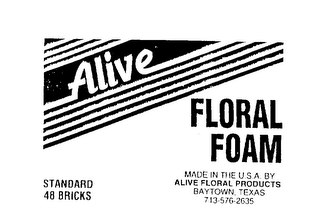 ALIVE FLORAL FOAM