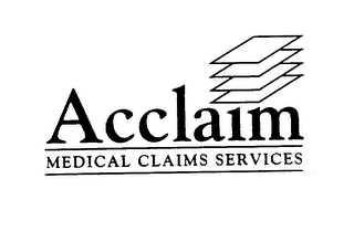 ACCLAIM MEDICAL CLAIMS SERVICES