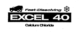 FAST-DISSOLVING EXCEL 40 CALCIUM CHLORIDE