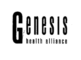 GENESIS HEALTH ALLIANCE